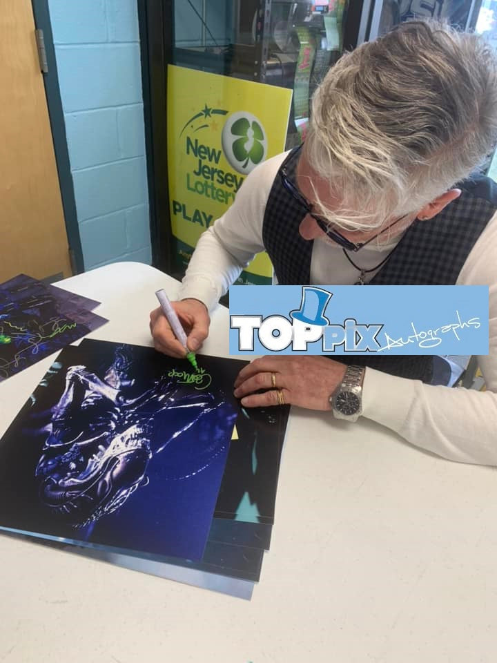 Carl Toop Signed 8x10 Photo - Proof
