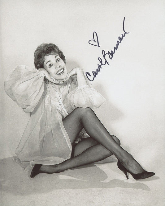 Carol Burnett Signed 8x10 Photo