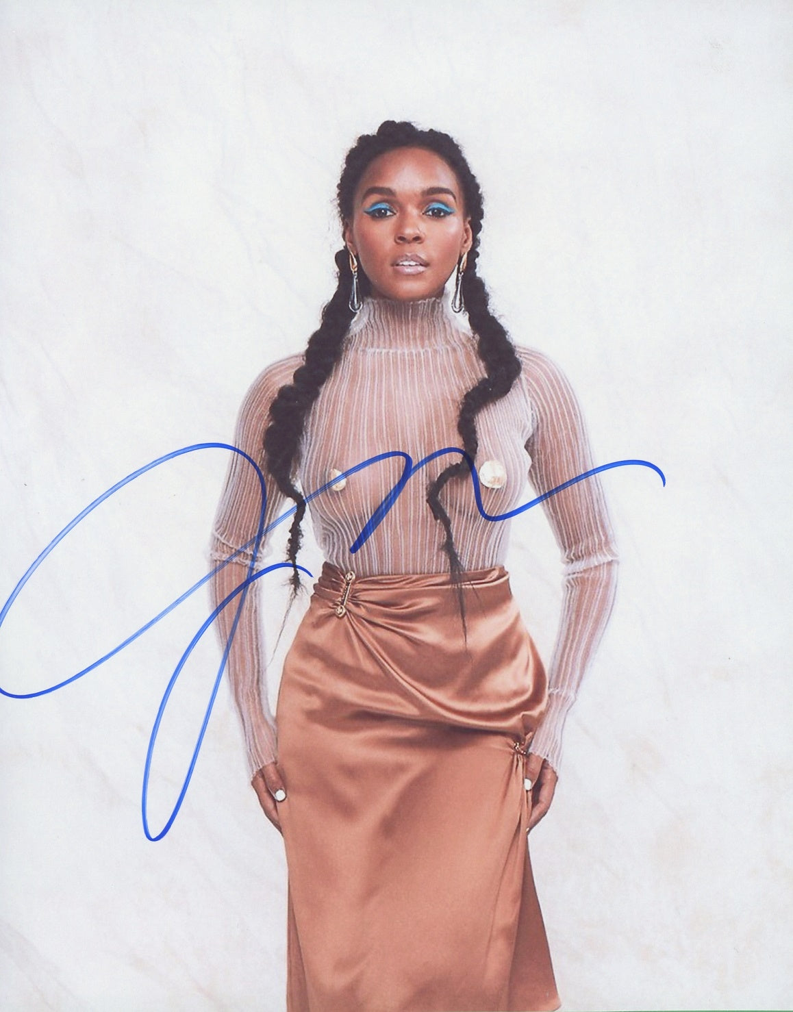 Janelle Monae Signed 8x10 Photo