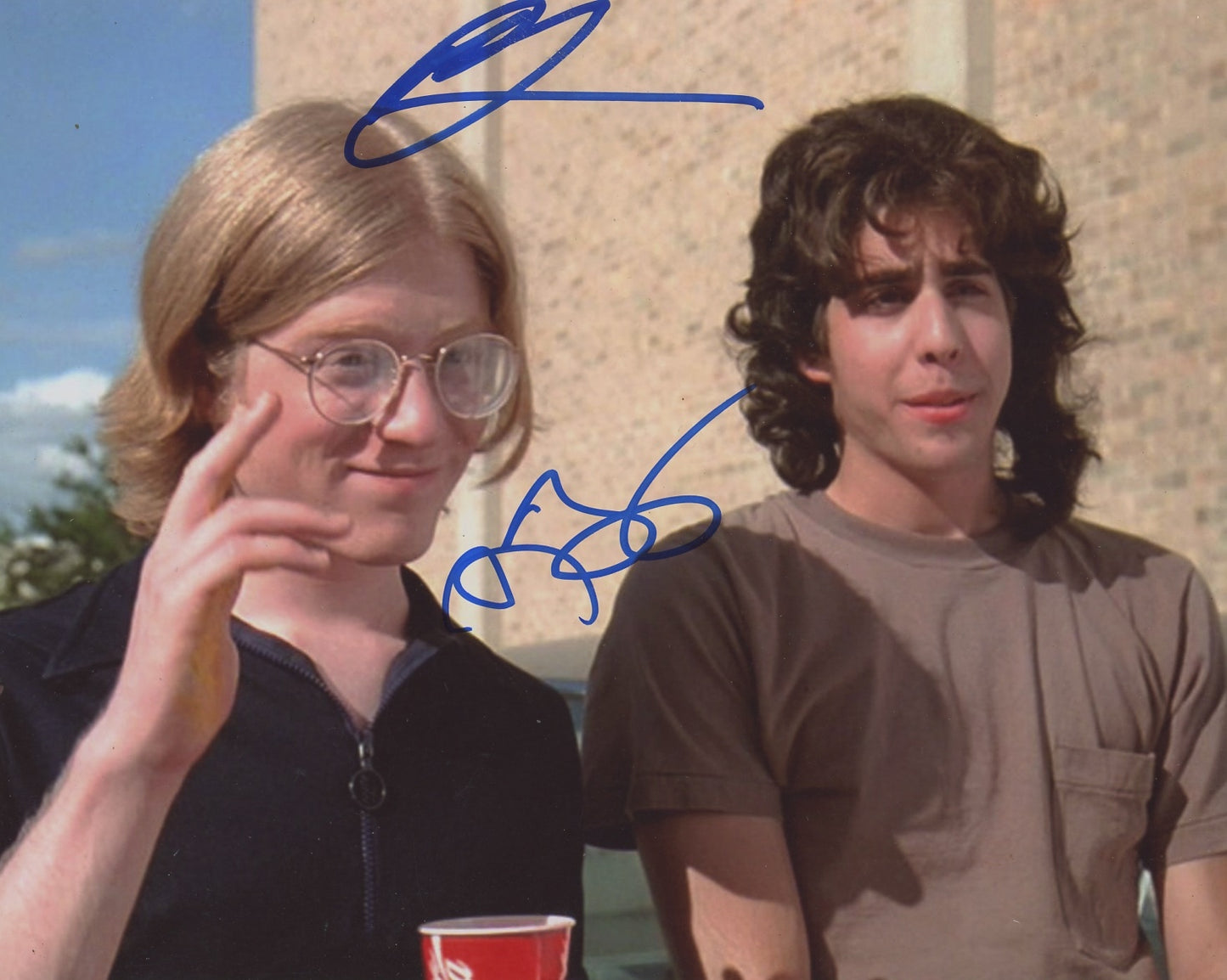 Anthony Rapp & Adam Goldberg Signed 8x10 Photo