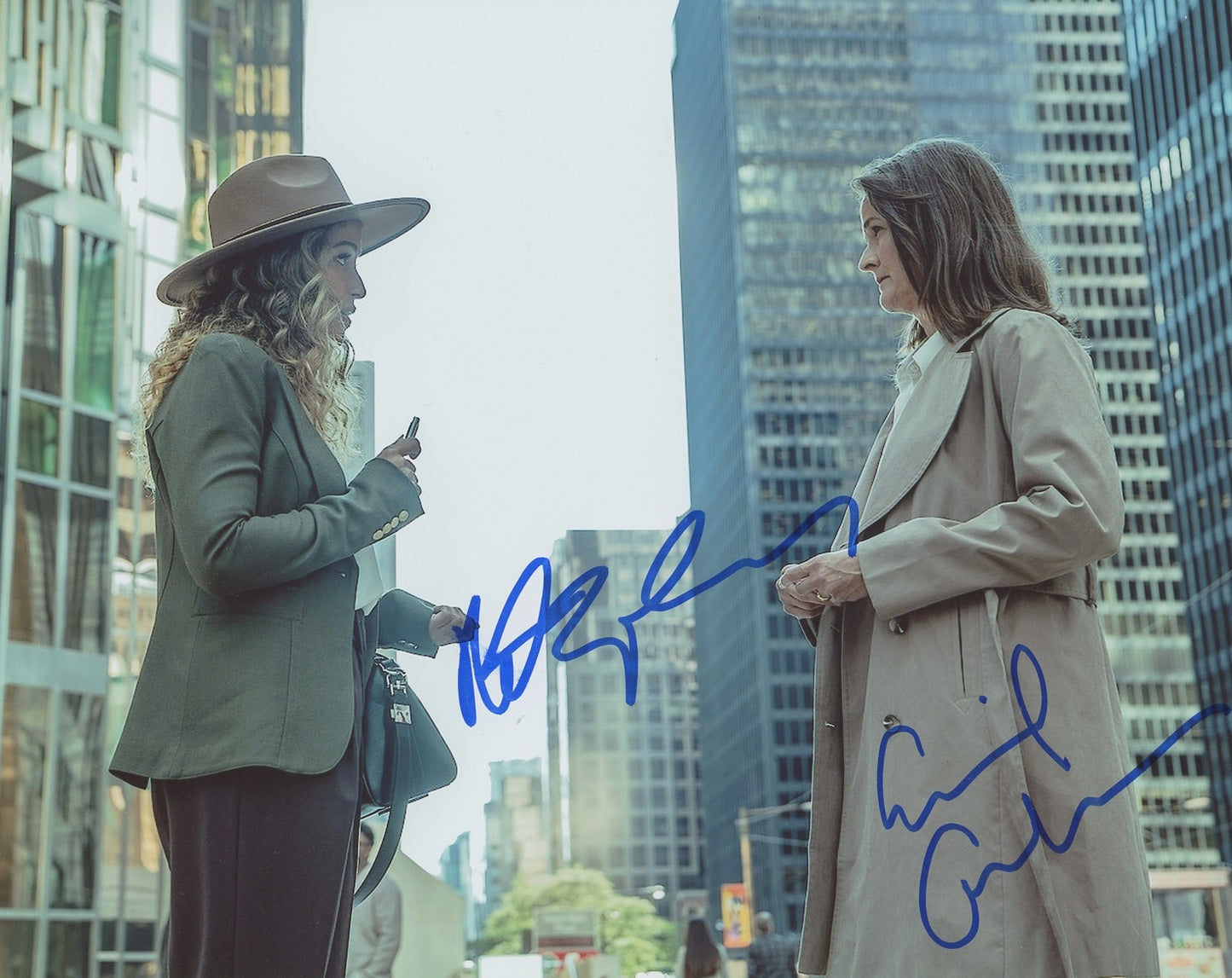 Meta Golding & Enid Graham Signed 8x10 Photo
