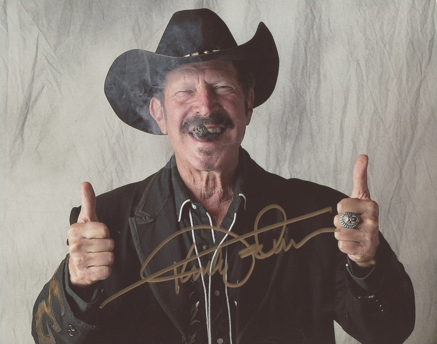 Kinky Friedman Signed 8x10 Photo