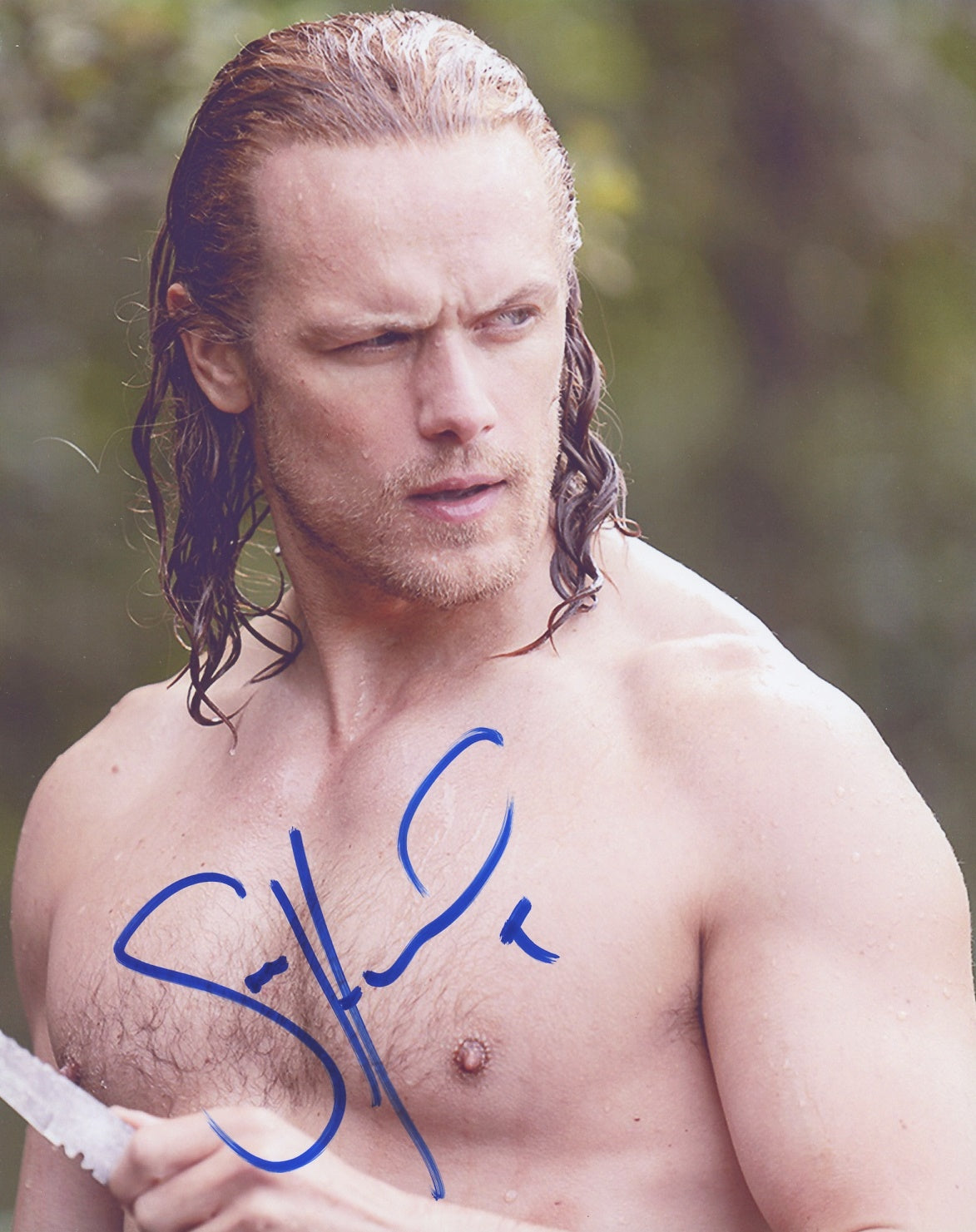 Sam Heughan Signed 8x10 Photo