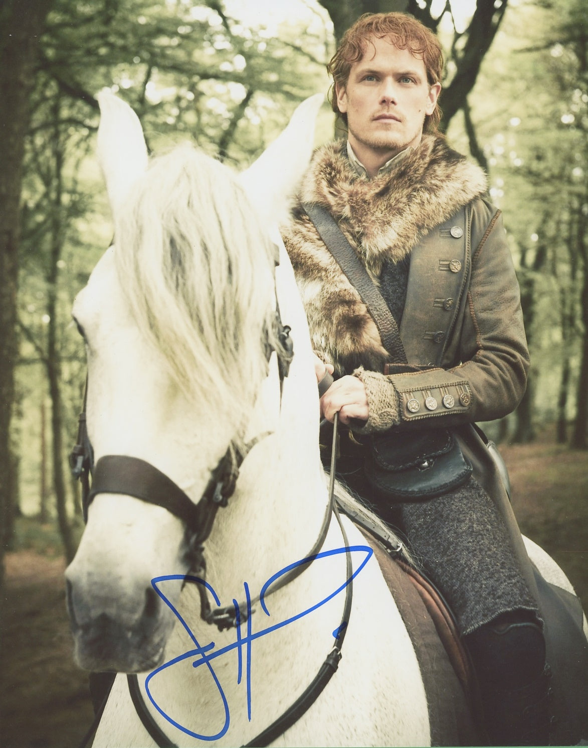Sam Heughan Signed 8x10 Photo