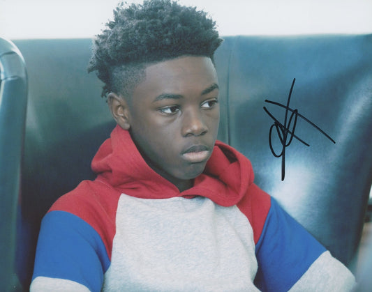 Alex Hibbert Signed 8x10 Photo