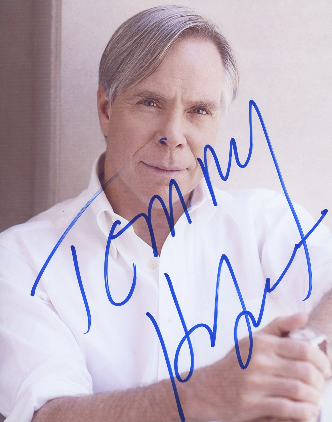 Tommy Hilfiger Signed 8x10 Photo