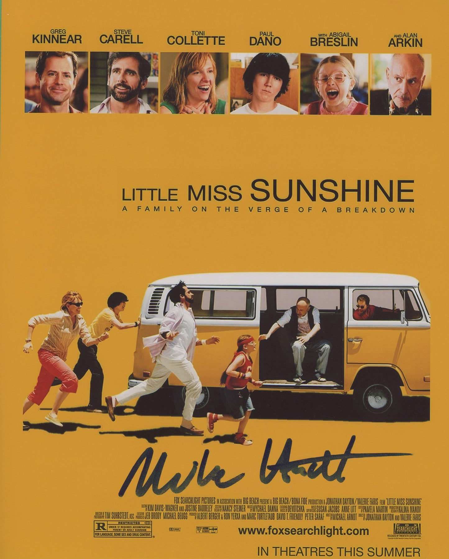 Michael Arndt Signed 8x10 Photo