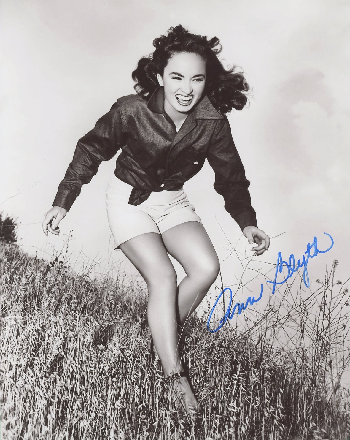 Ann Blyth Signed 8x10 Photo