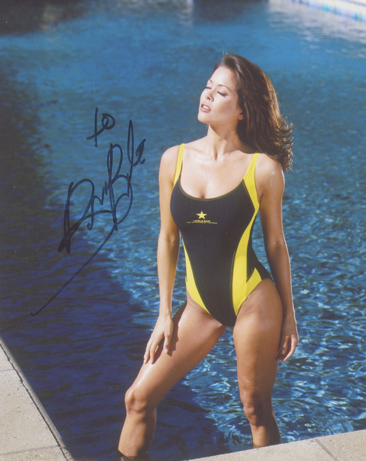 Brooke Burke Signed 8x10 Photo