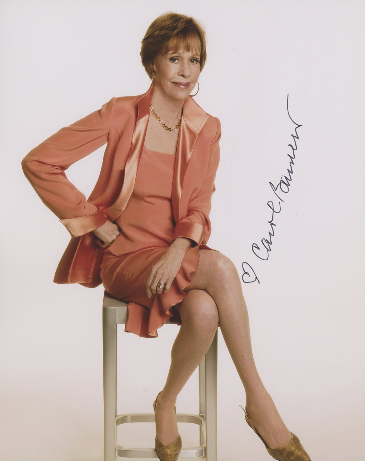 Carol Burnett Signed 8x10 Photo