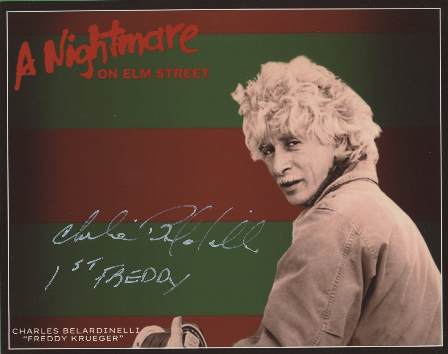 Charles Belardinelli Signed 8x10 Photo