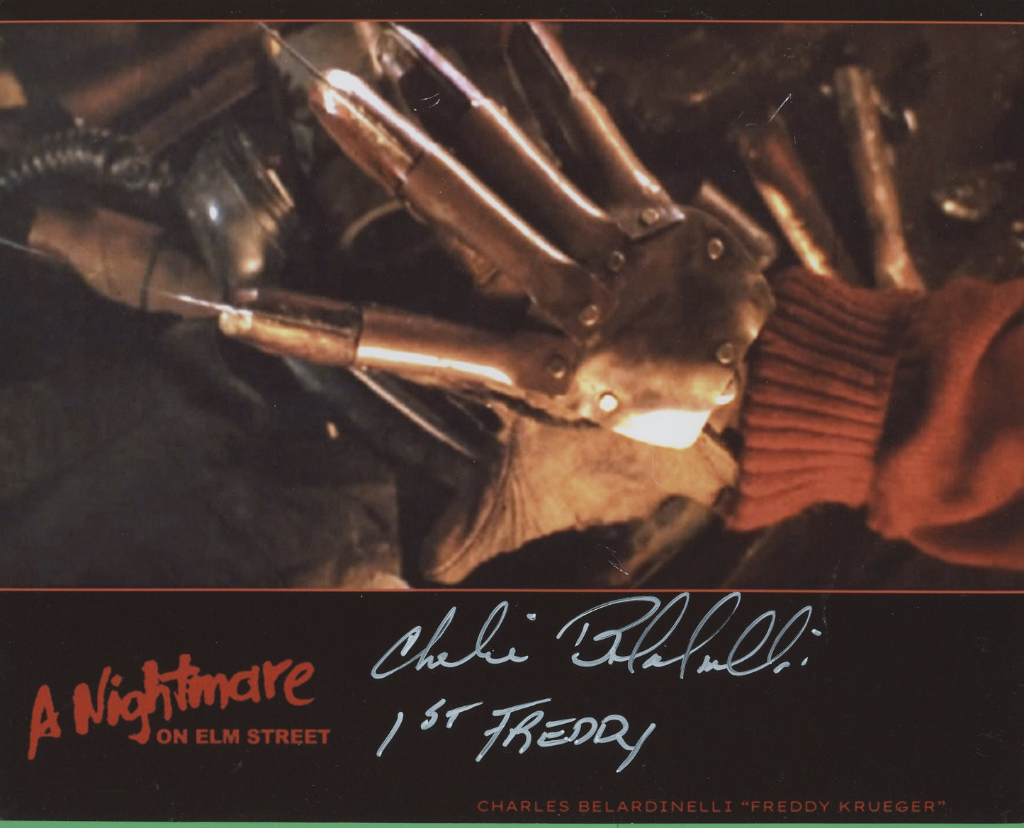 Charles Belardinelli Signed 8x10 Photo