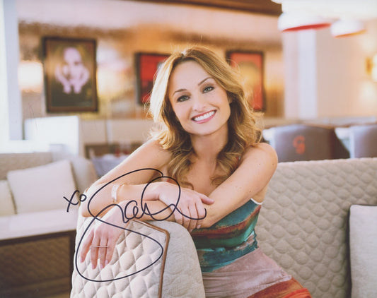 Giada De Laurentiis Signed 8x10 Photo
