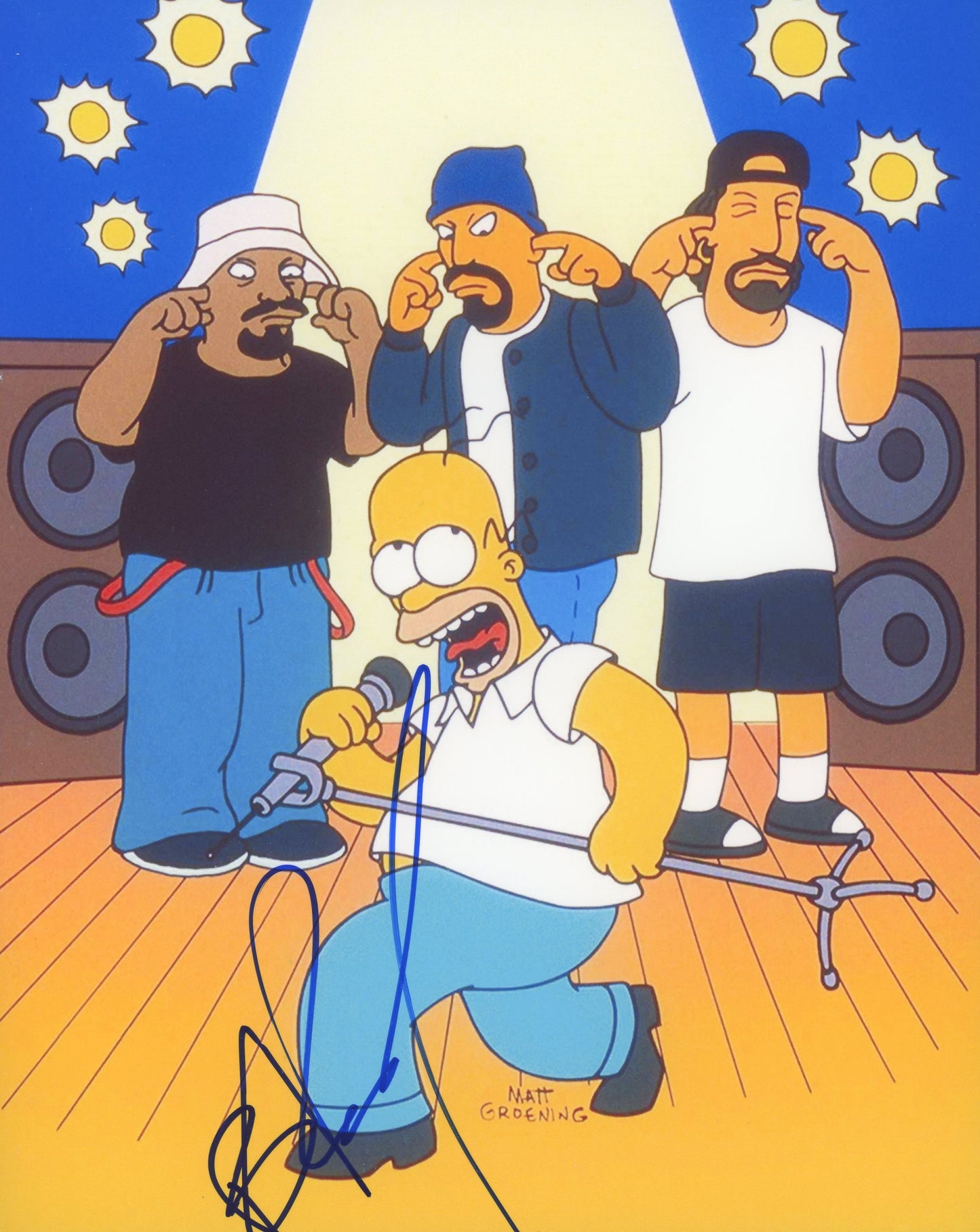 B-Real Signed 8x10 Photo