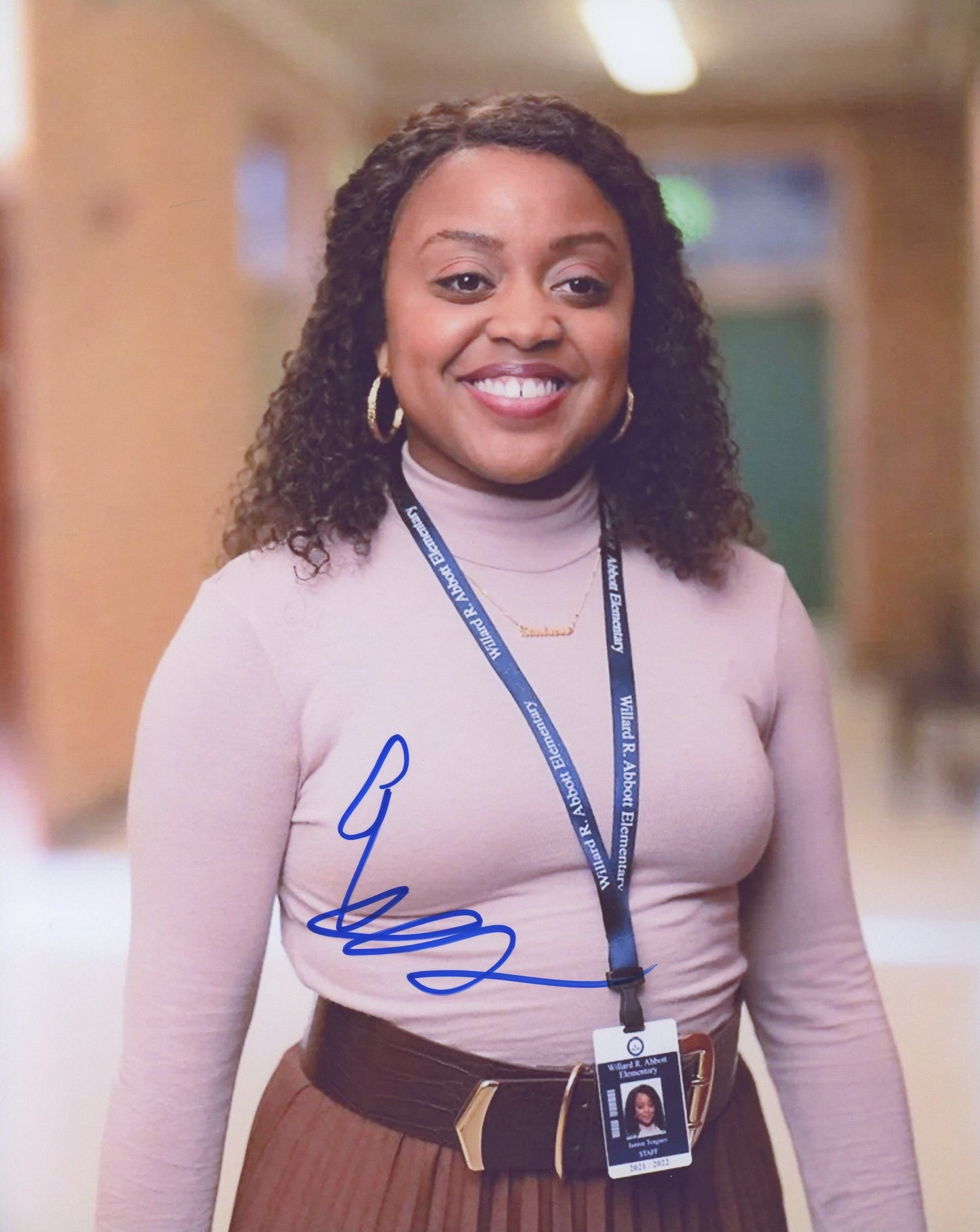 Quinta Brunson Signed 8x10 Photo
