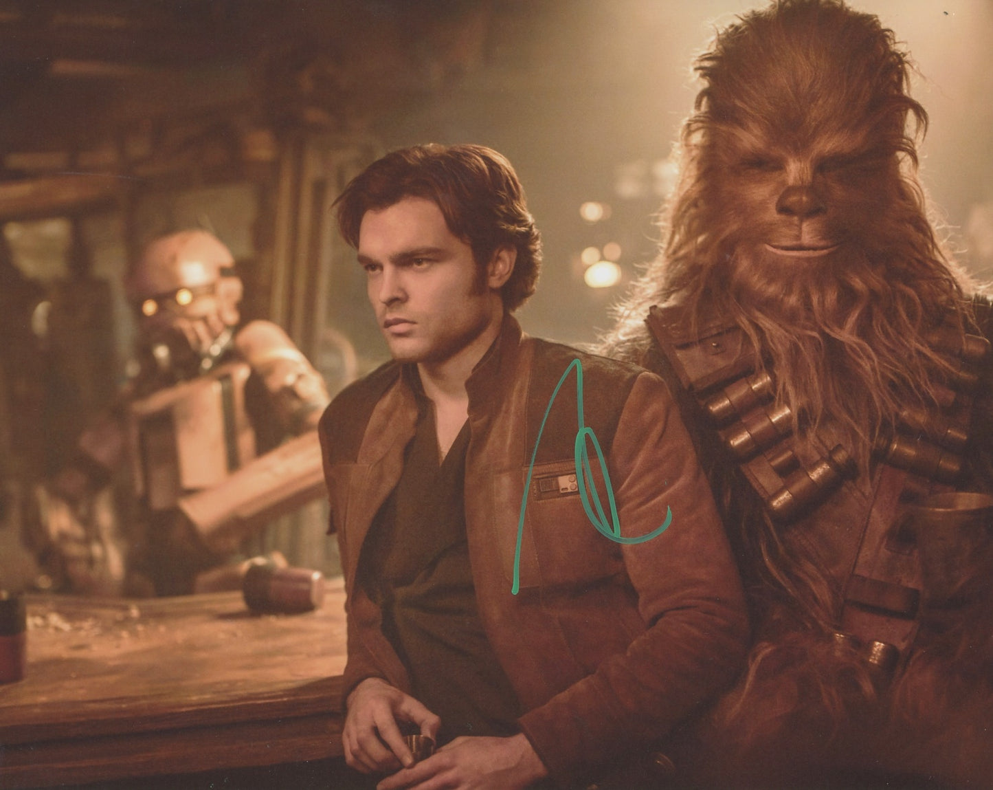 Alden Ehrenreich Signed 8x10 Photo