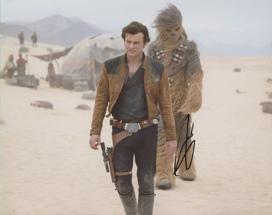 Alden Ehrenreich Signed 8x10 Photo