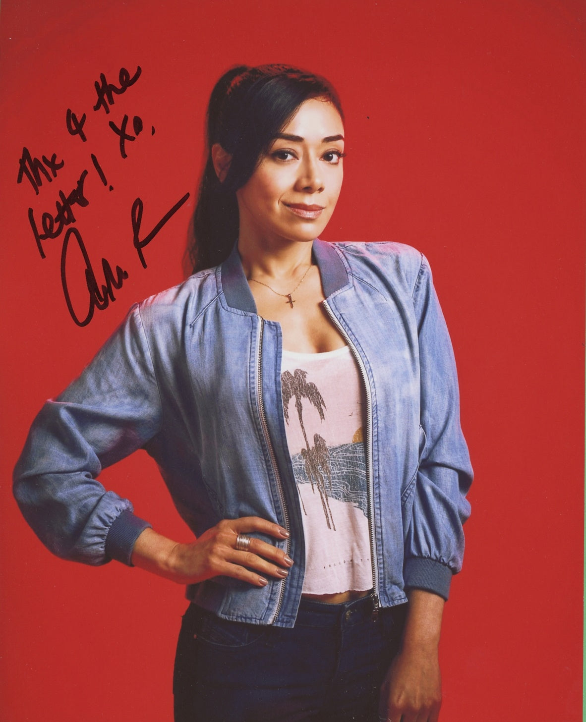 Aimee Garcia Signed 8x10 Photo