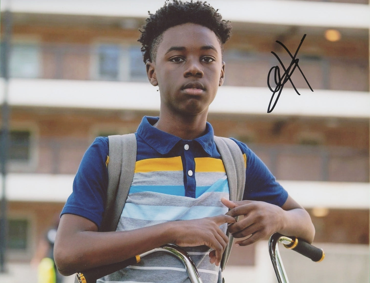 Alex Hibbert Signed 8x10 Photo