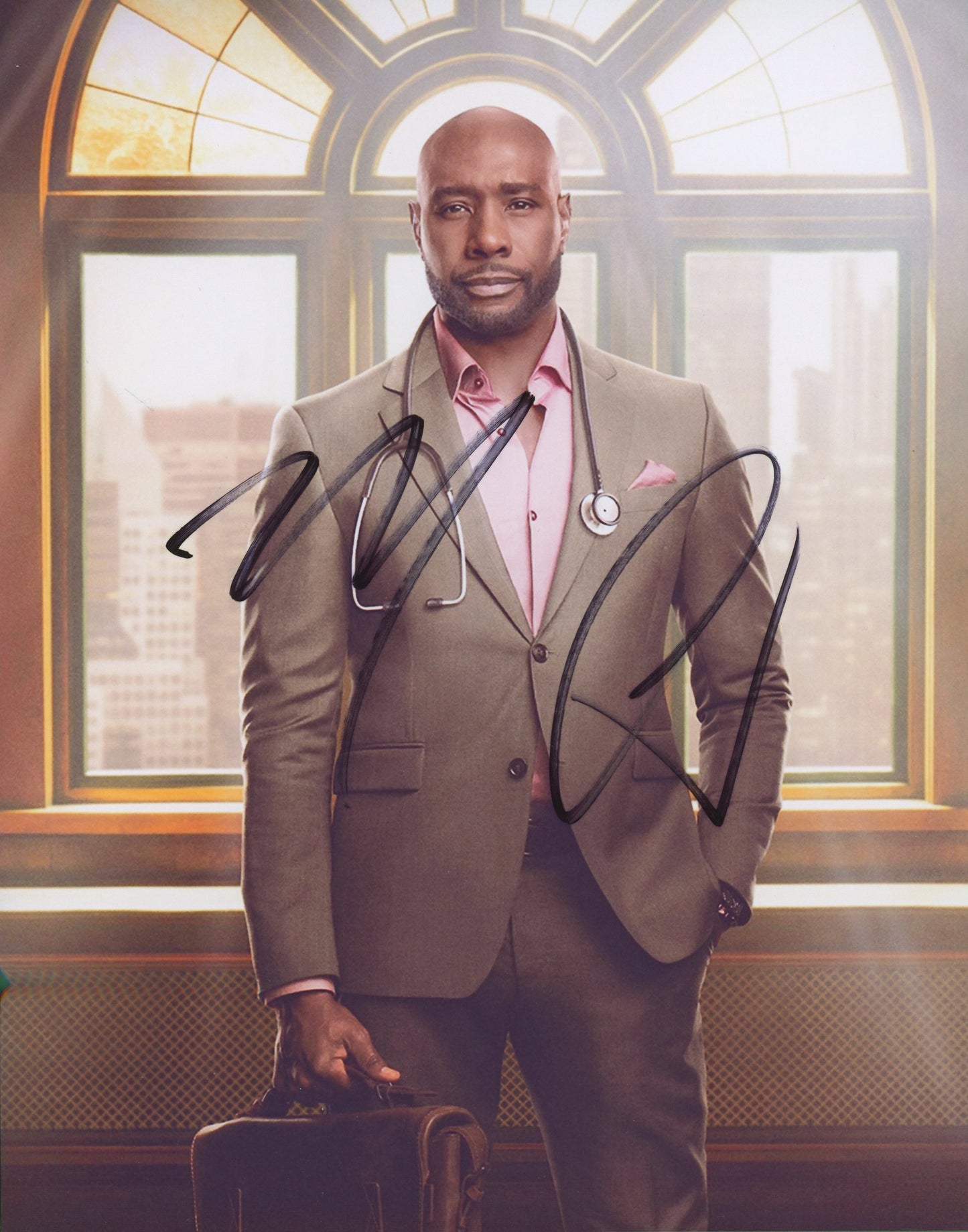 Morris Chestnut Signed 8x10 Photo