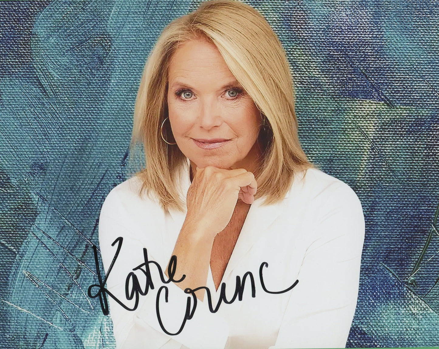 Katie Couric Signed 8x10 Photo