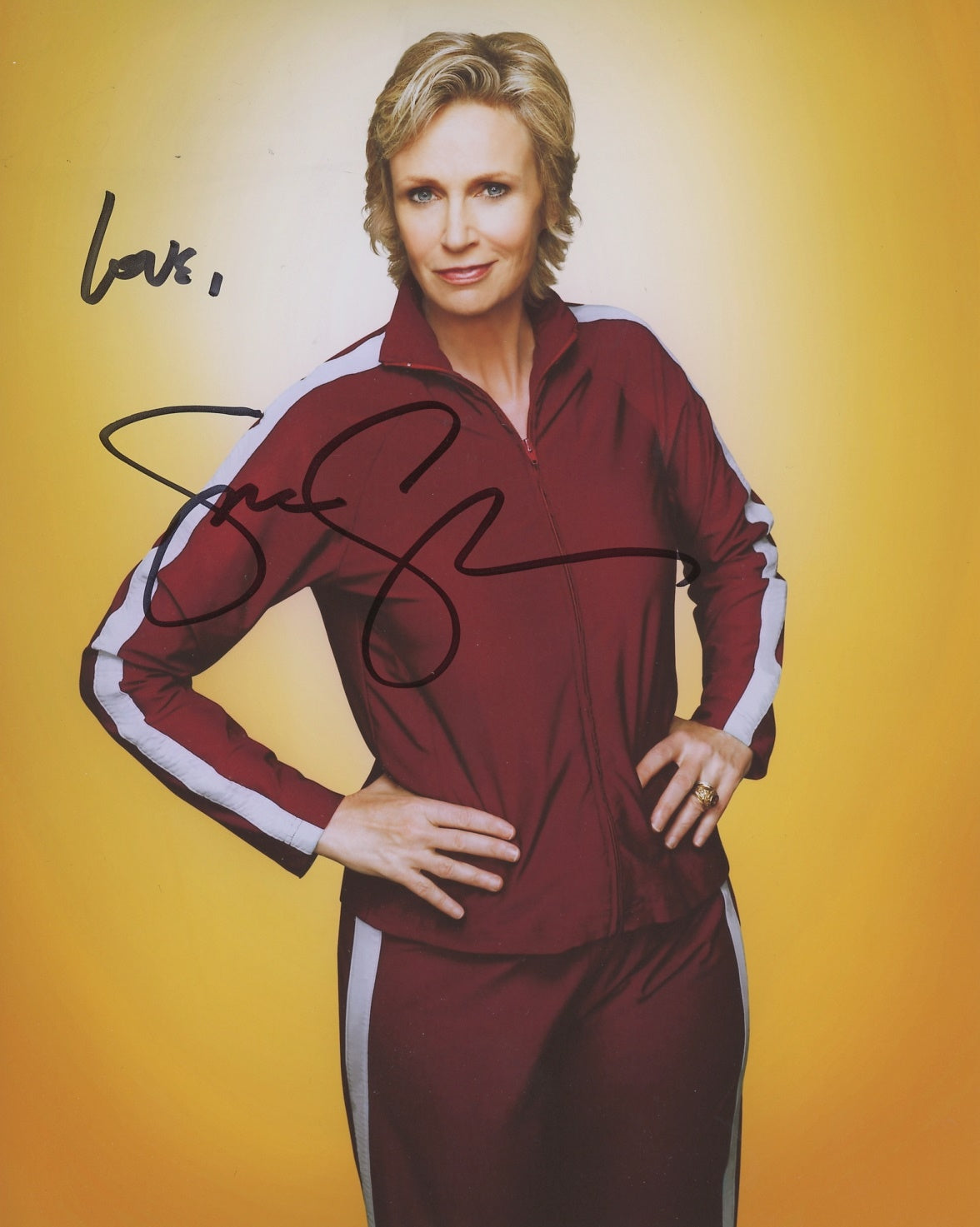 Jane Lynch Signed 8x10 Photo