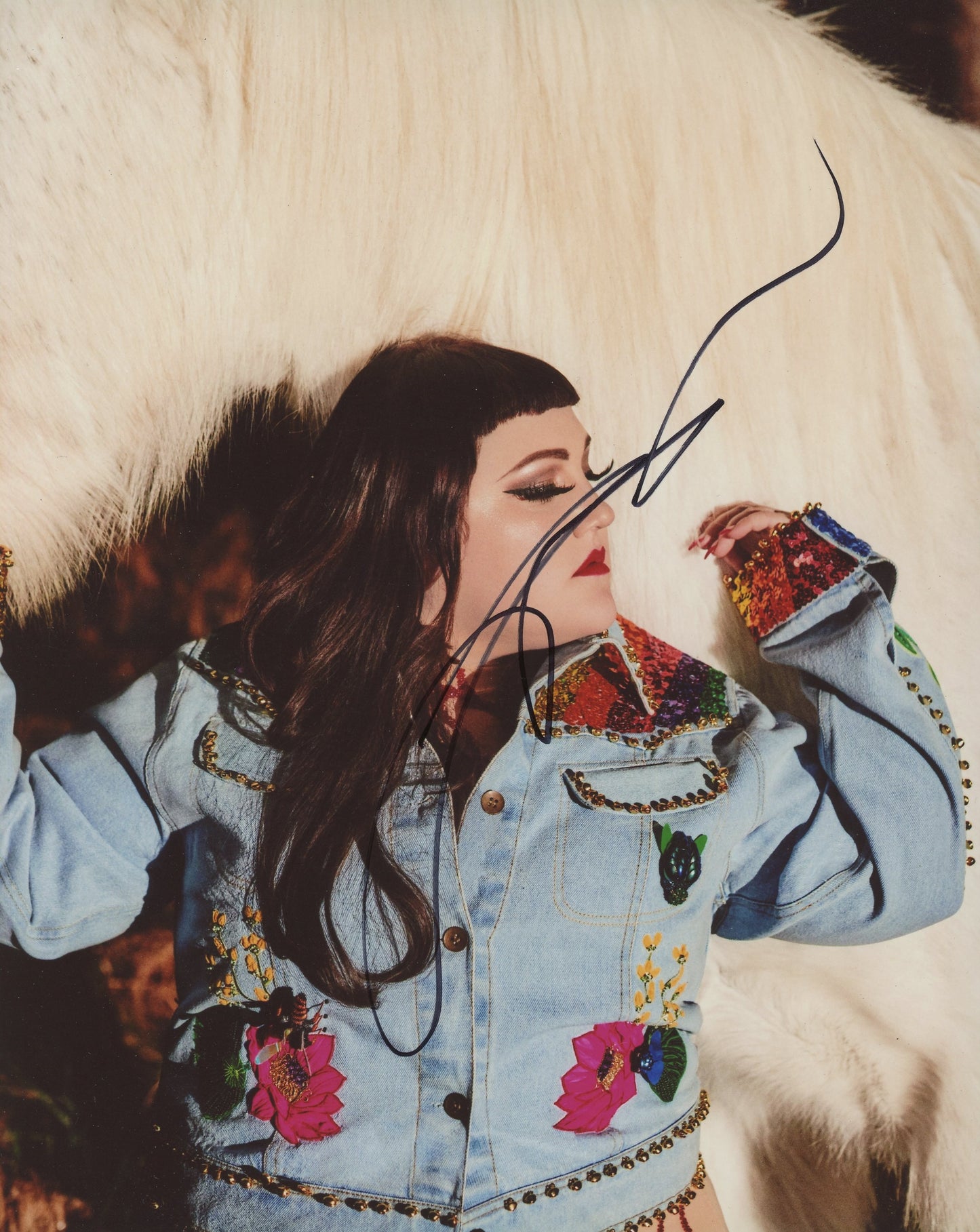 Beth Ditto Signed 8x10 Photo