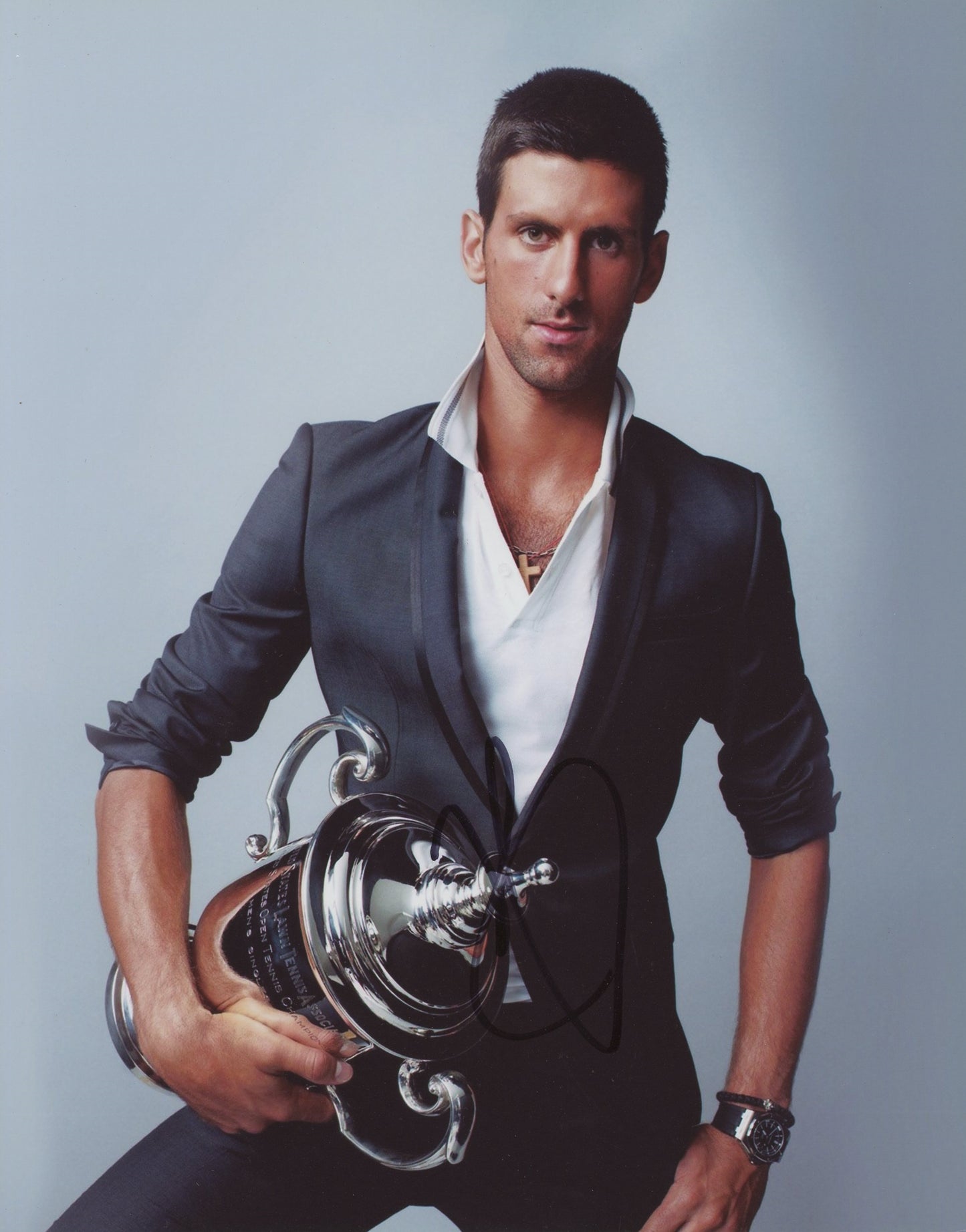 Novak Djokovic Signed 8x10 Photo