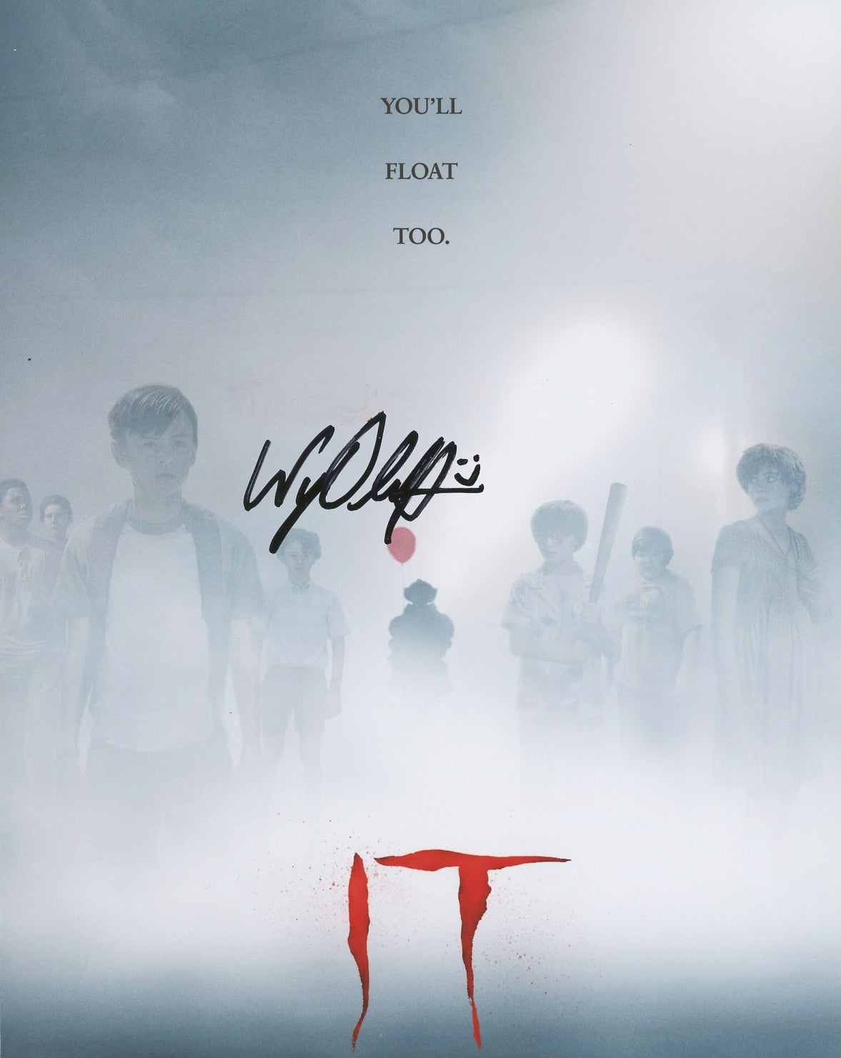 Wyatt Oleff Signed 8x10 Photo
