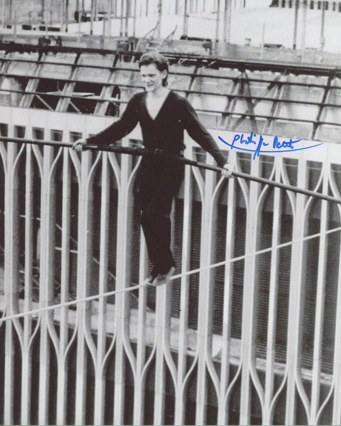 Philippe Petit Signed 8x10 Photo