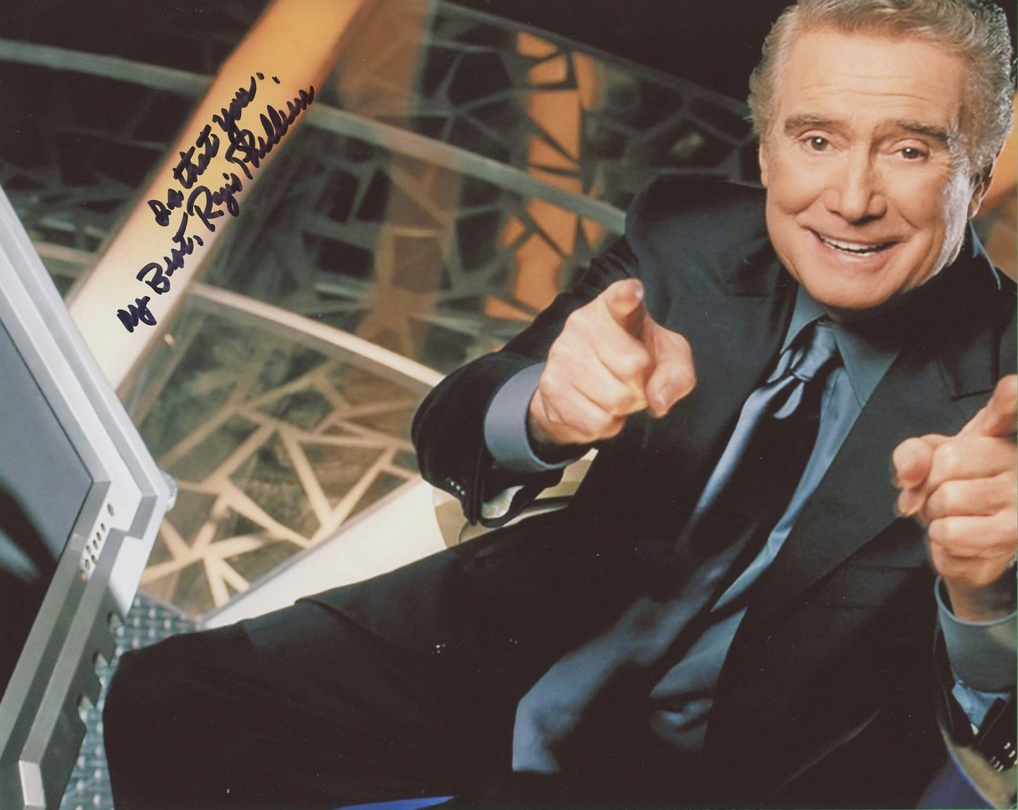 Regis Philbin Signed 8x10 Photo