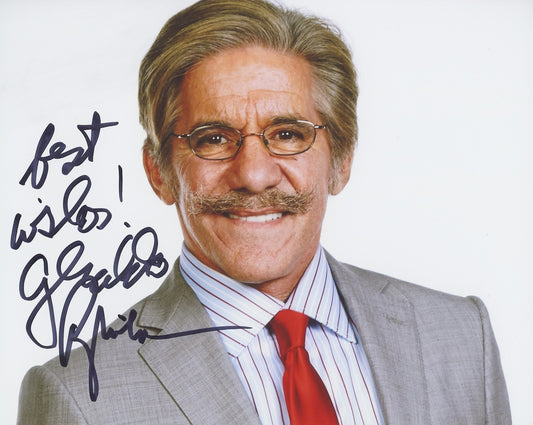 Geraldo Rivera Signed 8x10 Photo