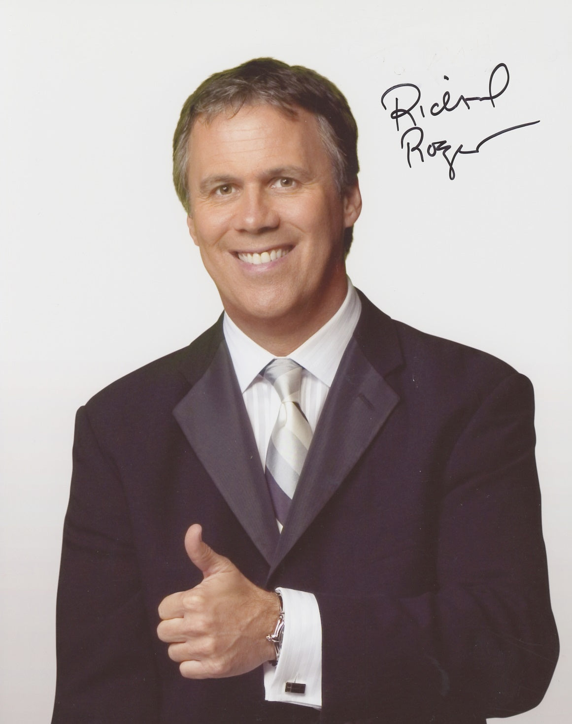 Richard Roeper Signed 8x10 Photo