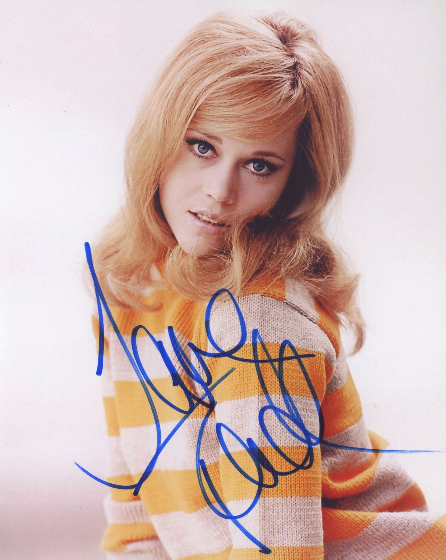 Jane Fonda Signed 8x10 Photo