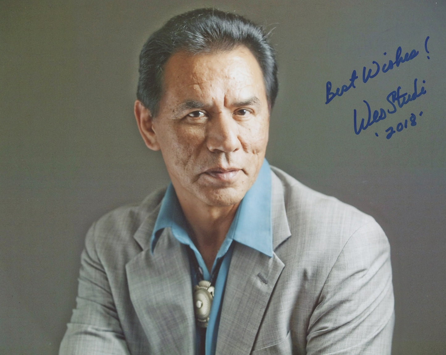 Wes Studi Signed 8x10 Photo