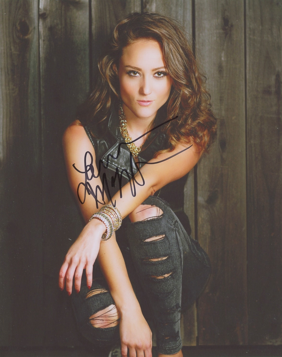 Lauren Mayhew Signed 8x10 Photo