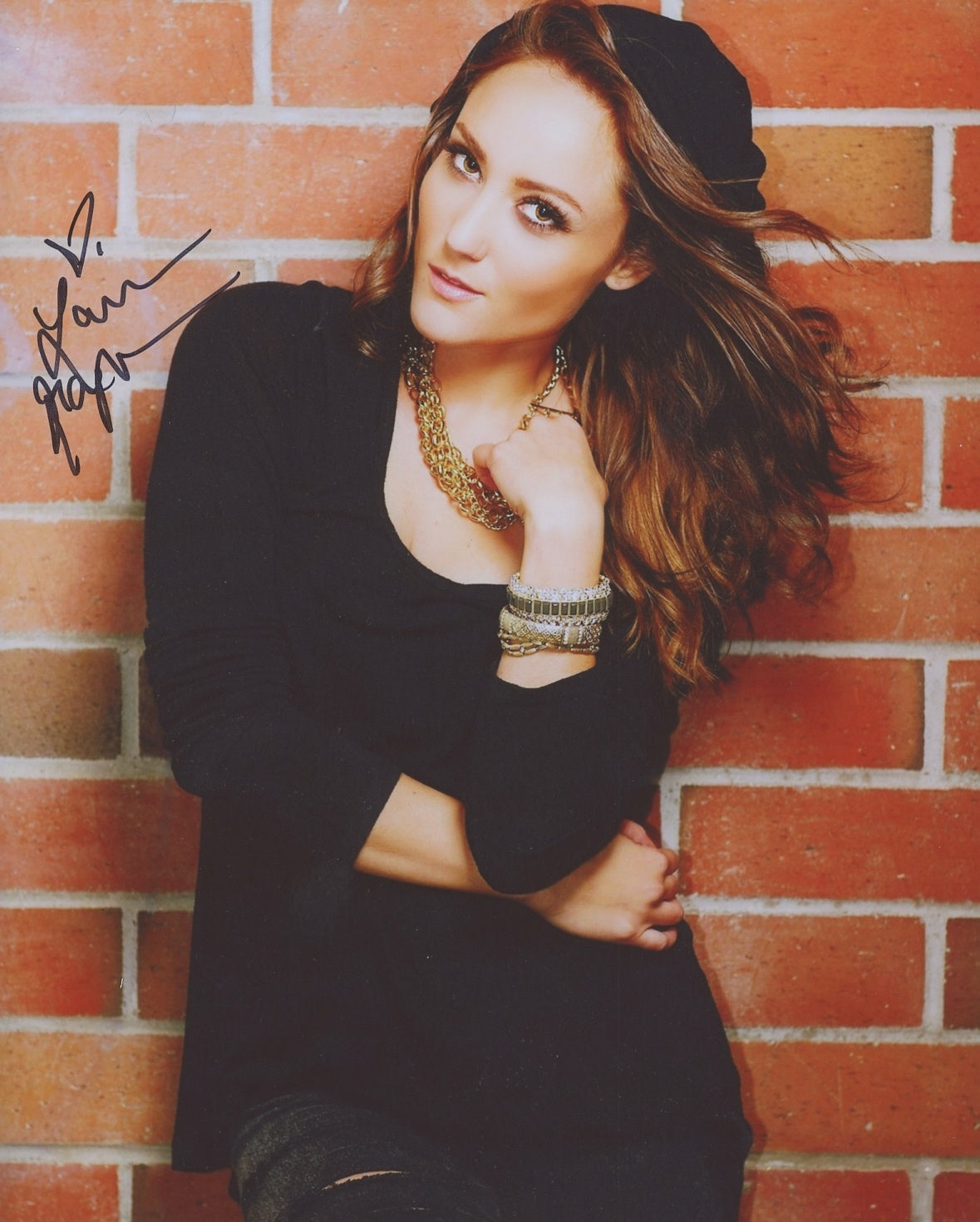 Lauren Mayhew Signed 8x10 Photo