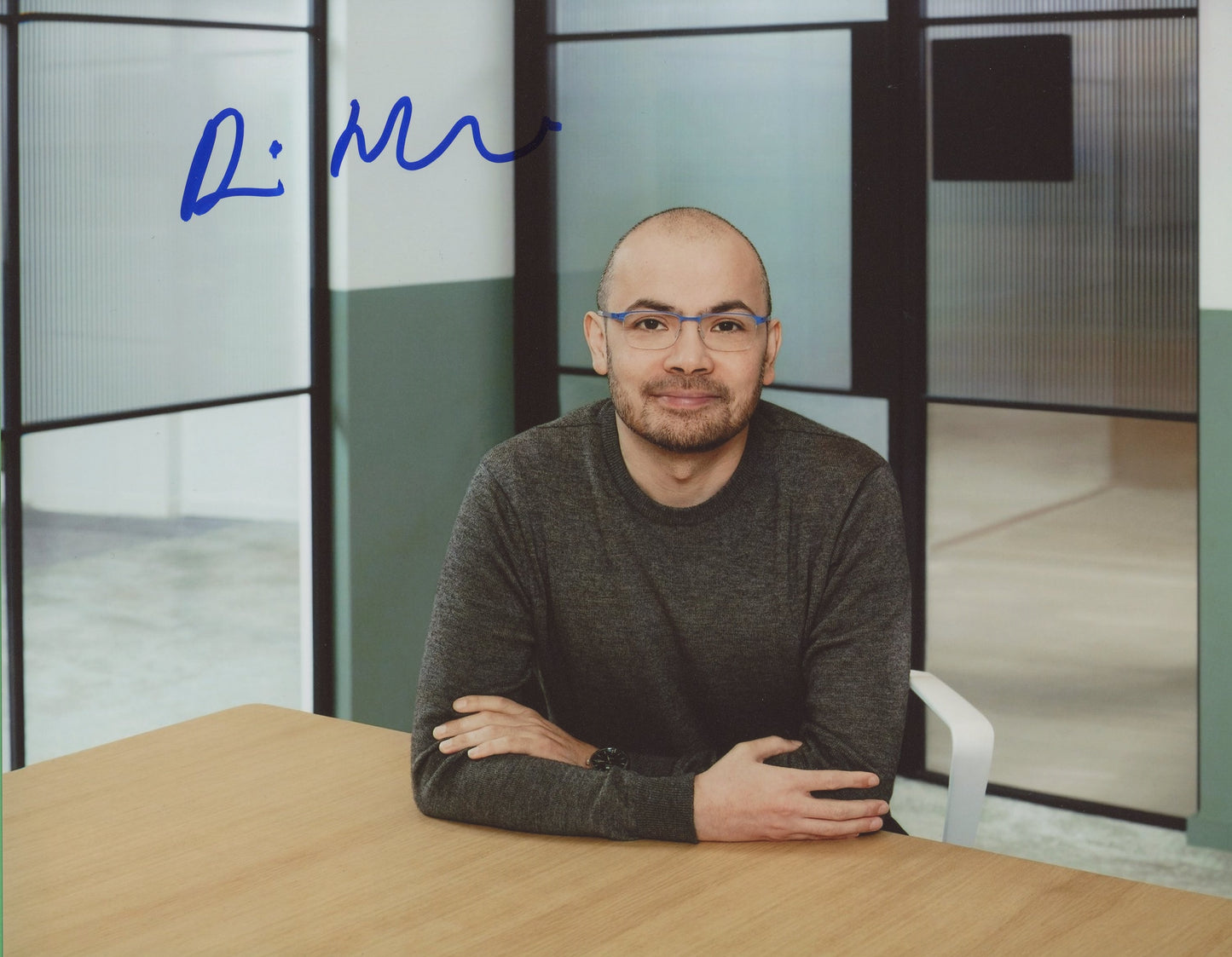 Demis Hassabis Signed 8x10 Photo