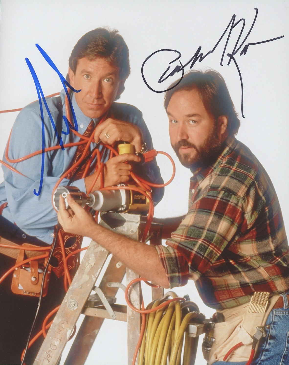 Tim Allen & Richard Karn Signed 8x10 Photo