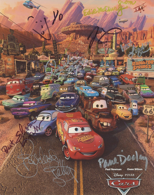 Cars Signed 8x10 Photo