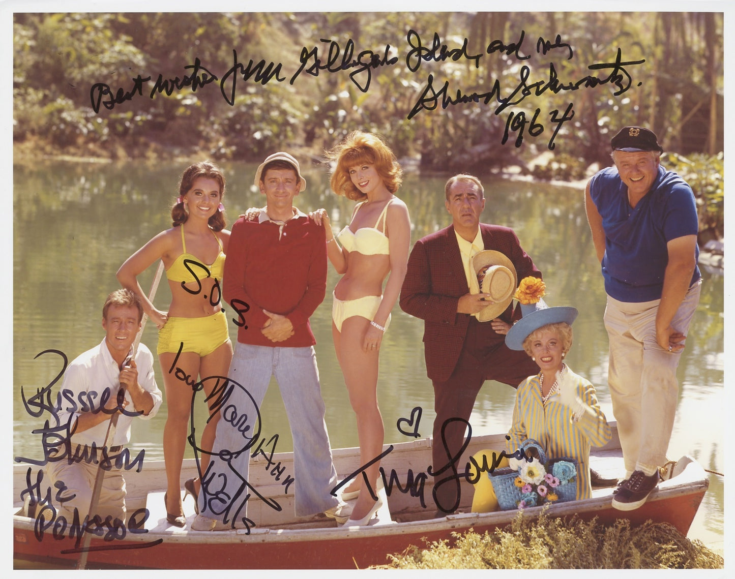 Gilligan's Island Signed 8x10 Photo