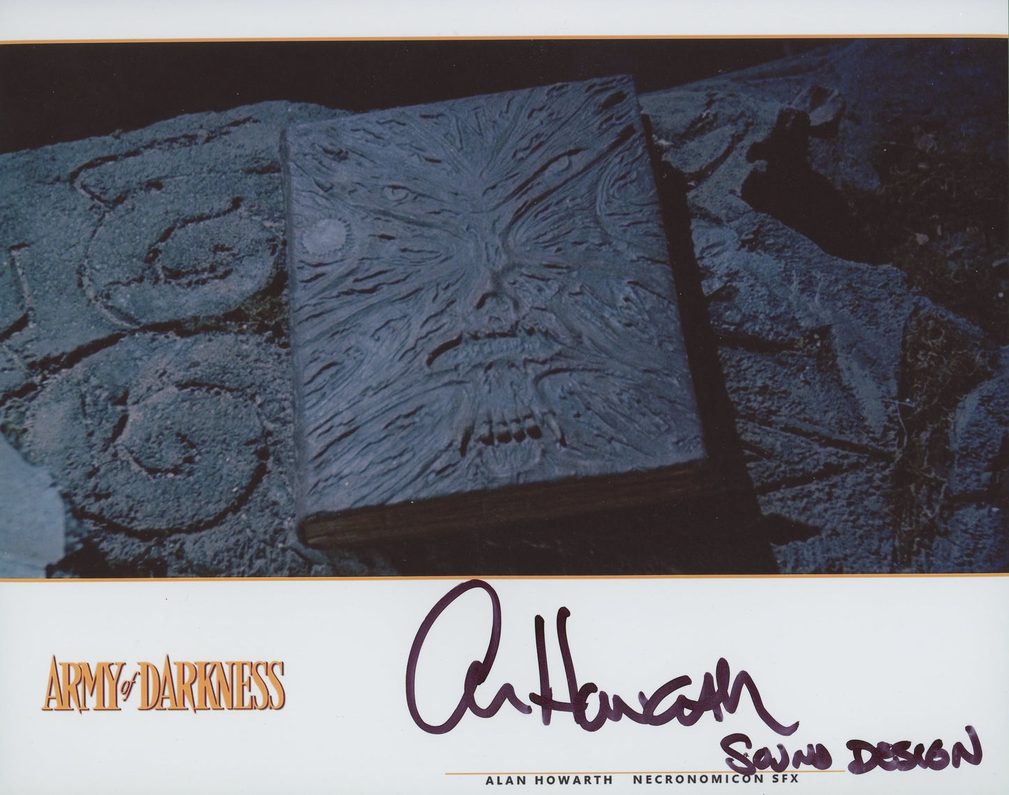 Alan Howarth Signed 8x10 Photo