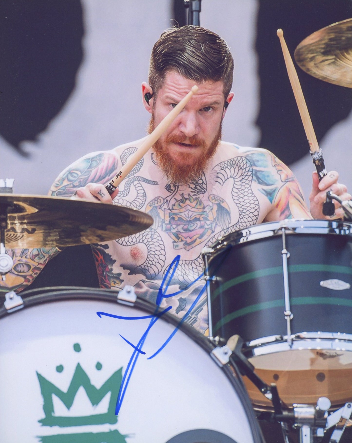 Andy Hurley Signed 8x10 Photo