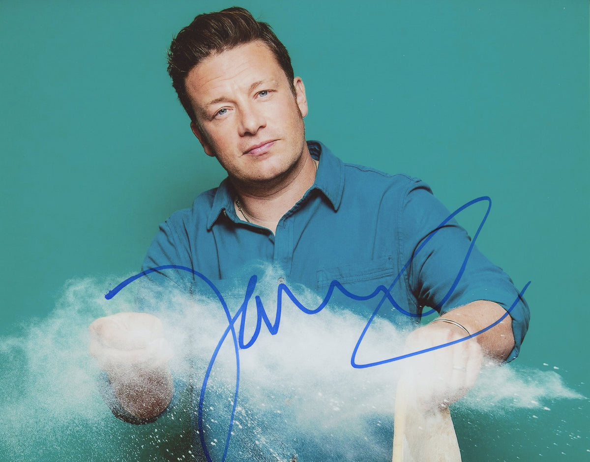 Jamie Oliver Signed 8x10 Photo