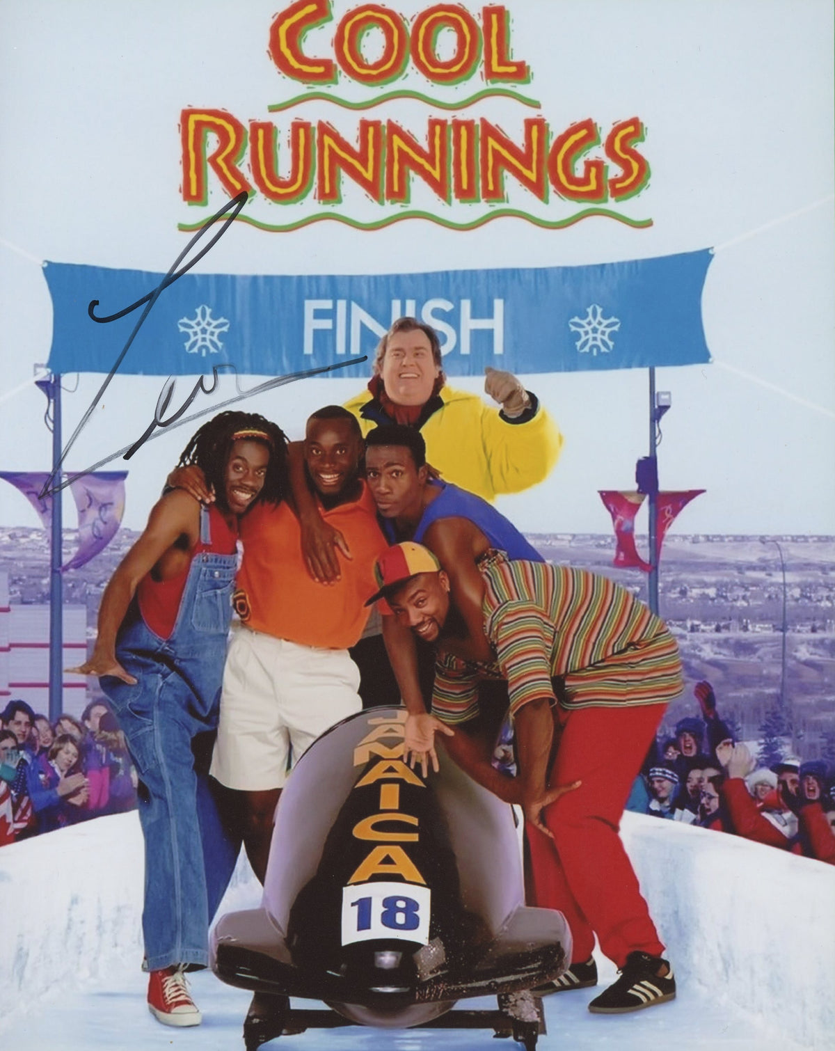 Leon Robinson Signed 8x10 Photo