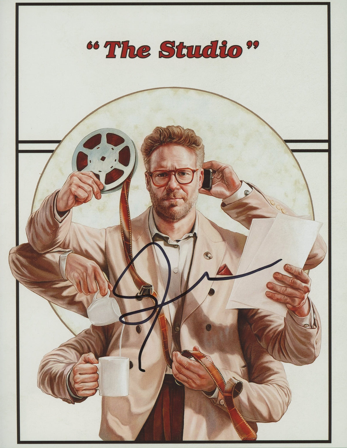 Seth Rogen Signed 8x10 Photo