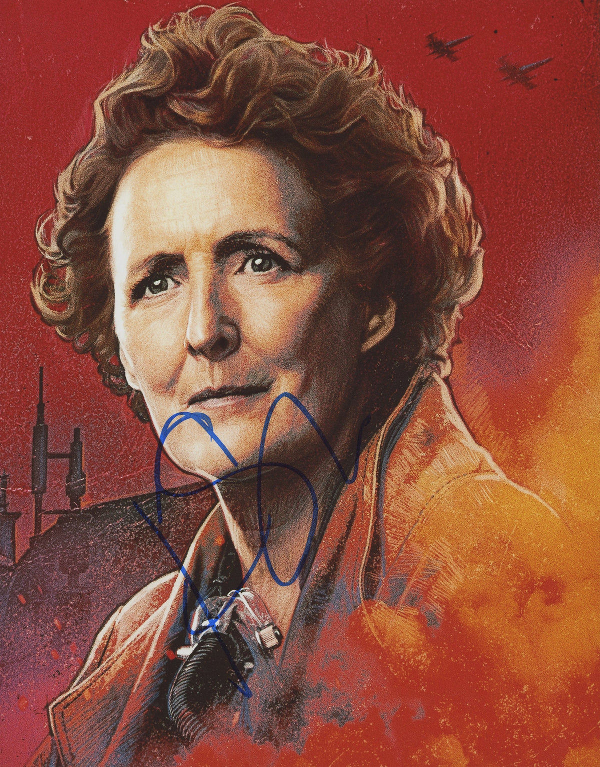 Fiona Shaw Signed 8x10 Photo