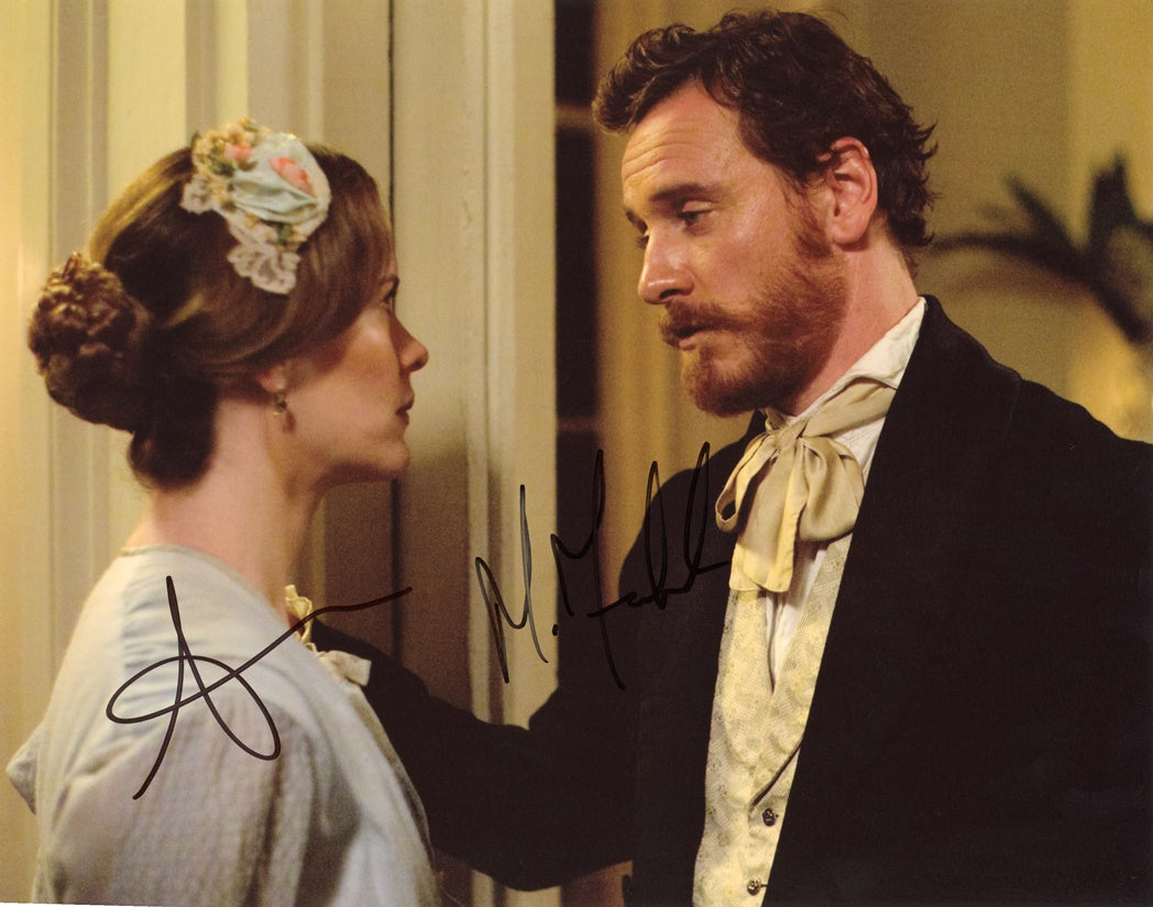 Sarah Paulson & Michael Fassbender Signed 8x10 Photo