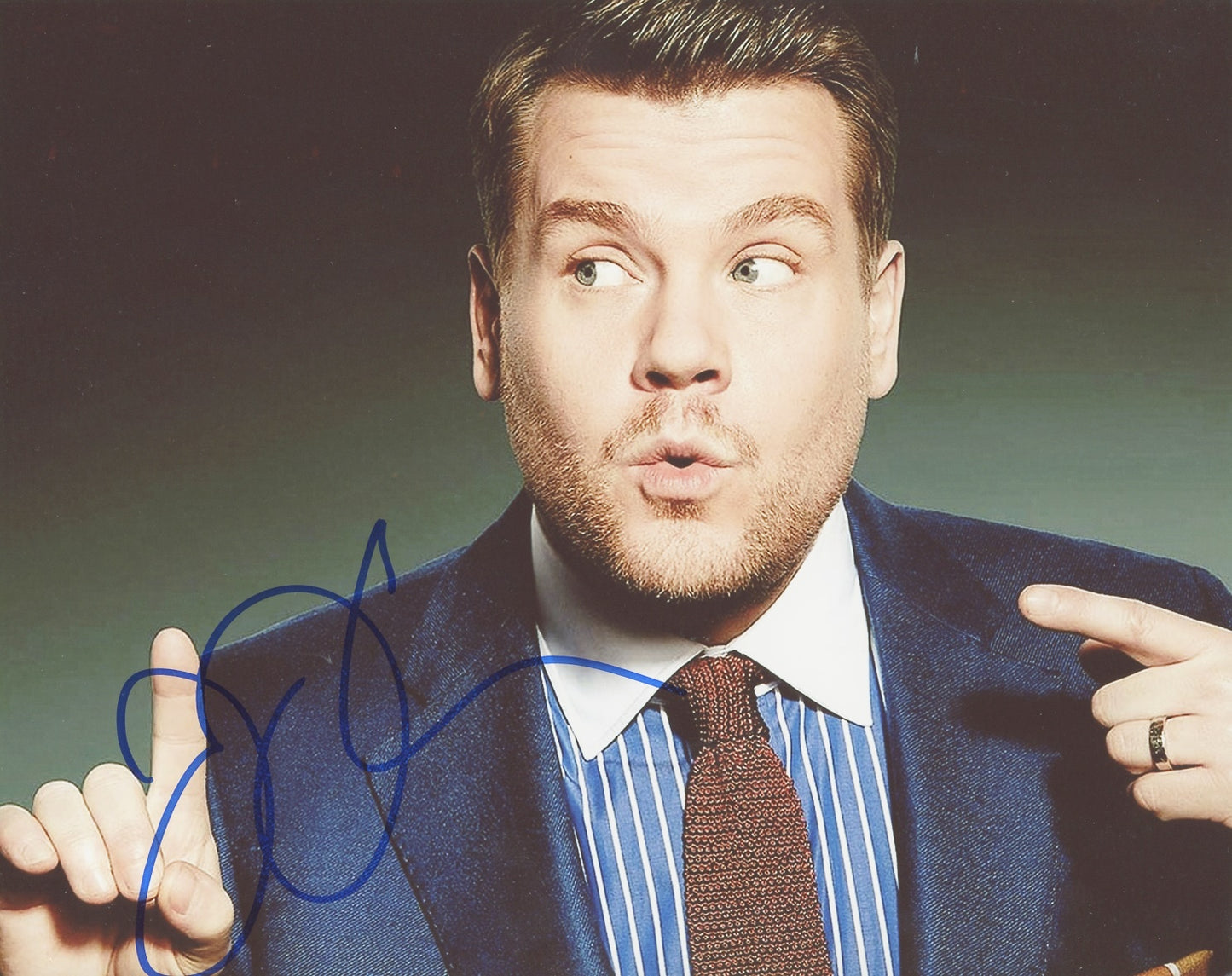 James Corden Signed 8x10 Photo - Video Proof