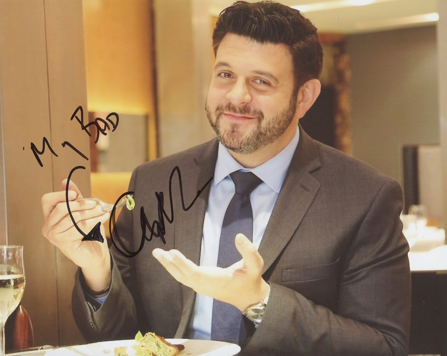 Adam Richman Signed 8x10 Photo